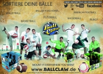 BALLHALTER, BALLHALTERUNG, BALL CLAW, Spalding Breakball Team