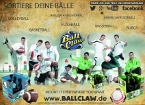 BALLHALTER, BALLHALTERUNG, BALL CLAW, Spalding Breakball Team