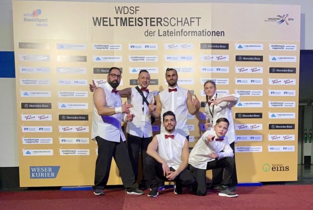BREAKBALL® Urban Latin Fusion Show bei der Weltmeisterschaft der Lateinformation 2018 in der Bremer Stadthalle, präsentiert von YOURACT