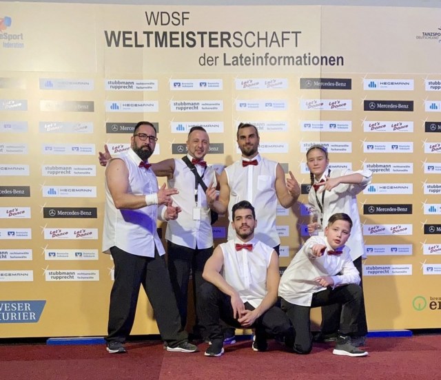 BREAKBALL® Urban Latin Fusion Show bei der Weltmeisterschaft der Lateinformation 2018 in der Bremer Stadthalle, präsentiert von YOURACT