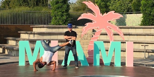 Breakball® Performance im ZDF-Fernsehgarten – Fabricio von YOURACT bei Miami Vibes 2025 in action, geplant mit Worldrecord Agency