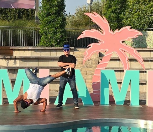 Breakball® Performance im ZDF-Fernsehgarten – Fabricio von YOURACT bei Miami Vibes 2025 in action, geplant mit Worldrecord Agency